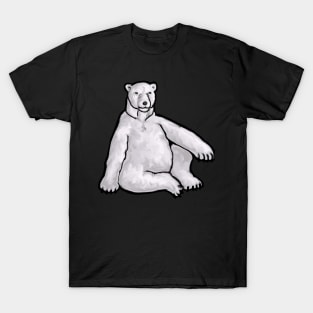 Polar bear Reversed T-Shirt